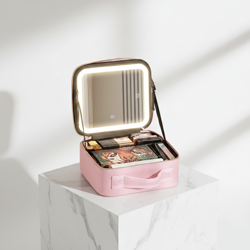 Nooira — LED Makeup Case with Mirror